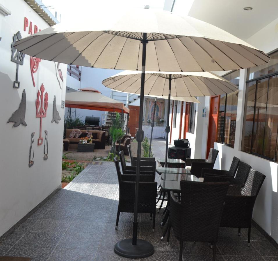 Hostal El Sueno De San Martin باراكاس المظهر الخارجي الصورة